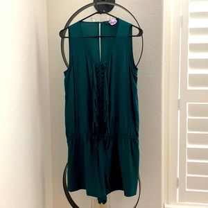 Bcbg Fringe Romper